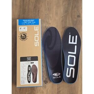SOLE Active Thick Custom Footbed Insoles Mens 11 Womens 13 Heat Moldable New